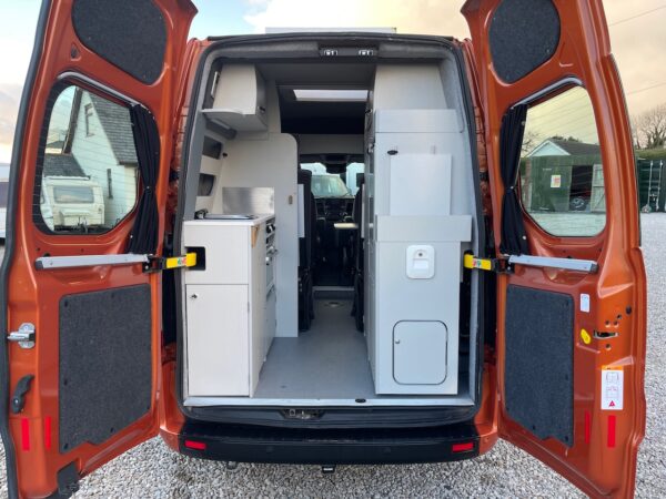 Ford cargo shop van conversion