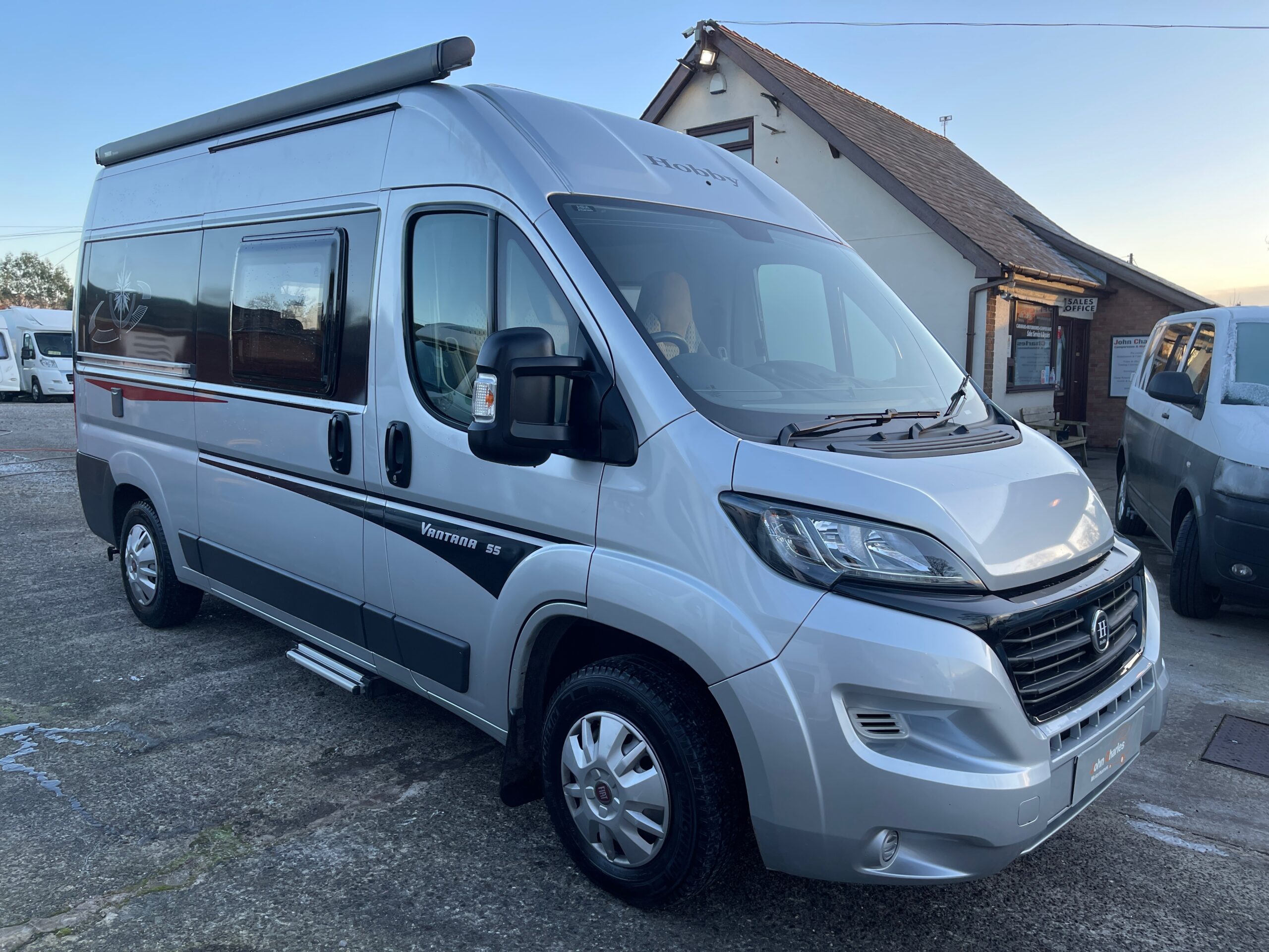 Hobby Vantana K55 - 3 Berth - Fixed Bed - Automatic - Van Conversion-  Motorhome ***SOLD*** - John Charles : John Charles