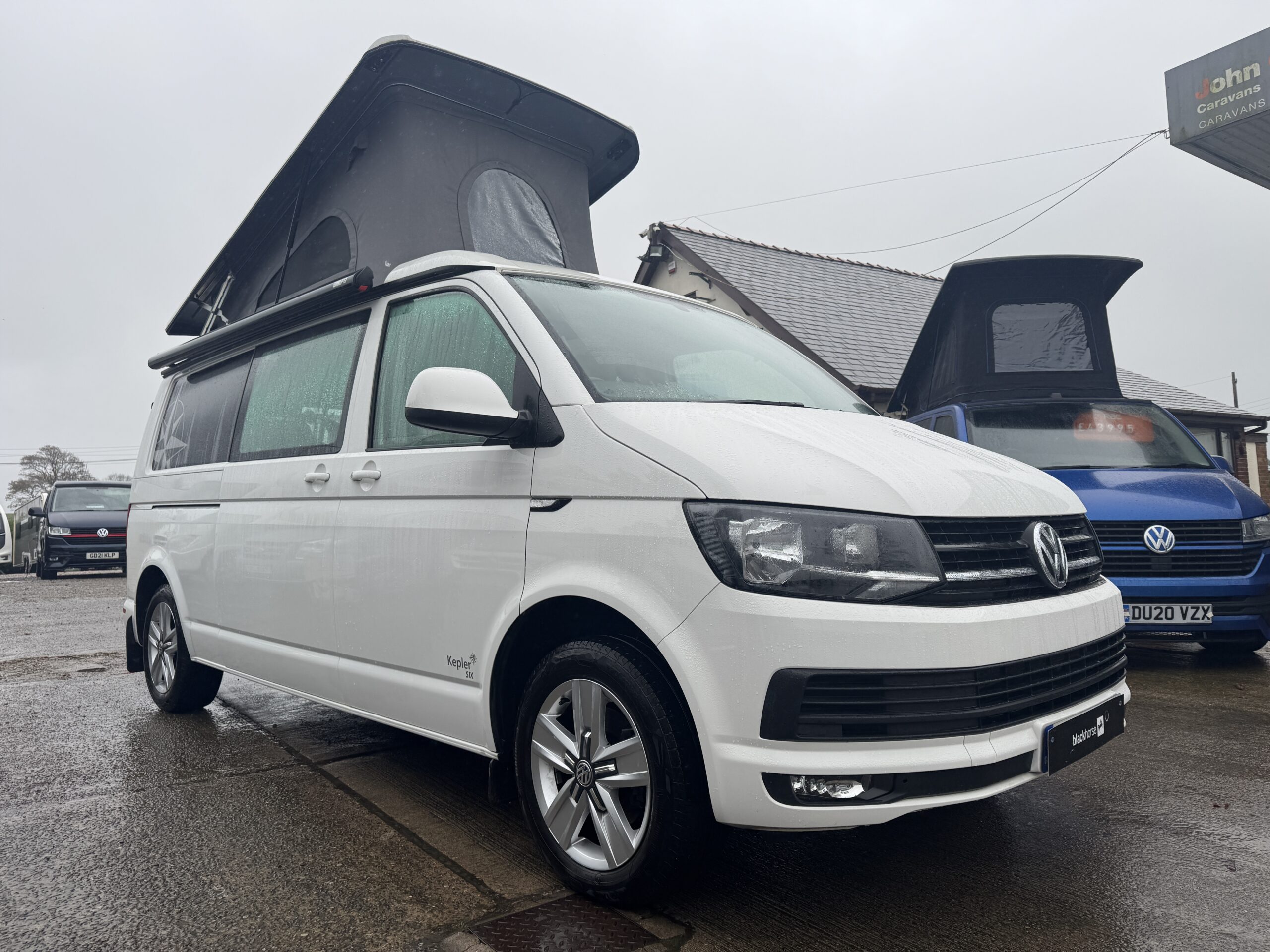 2020 Westfalia Kepler 6 VW T6 150 BHP Pop Top Hot Water Option Awning Bike Rack SOLD John Charles John Charles